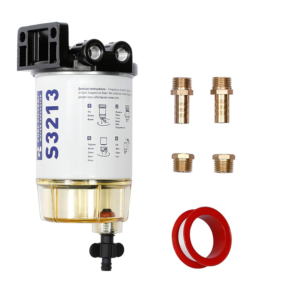 maririn  Amazon.com: Fuel Filter Water Separator Replacement for